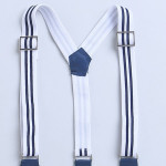 Boys Pure Cotton Clothing Set With Bow & Suspender